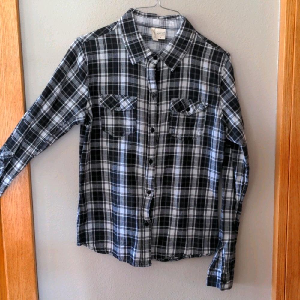 Black flannel